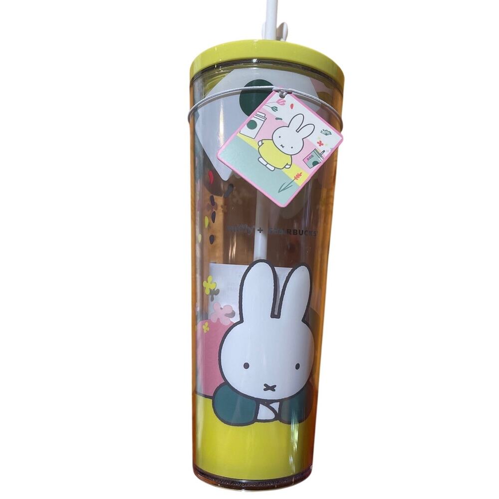 New Release New Starbucks Miffy Collaboration Anniversary 24 oz Cold Cup